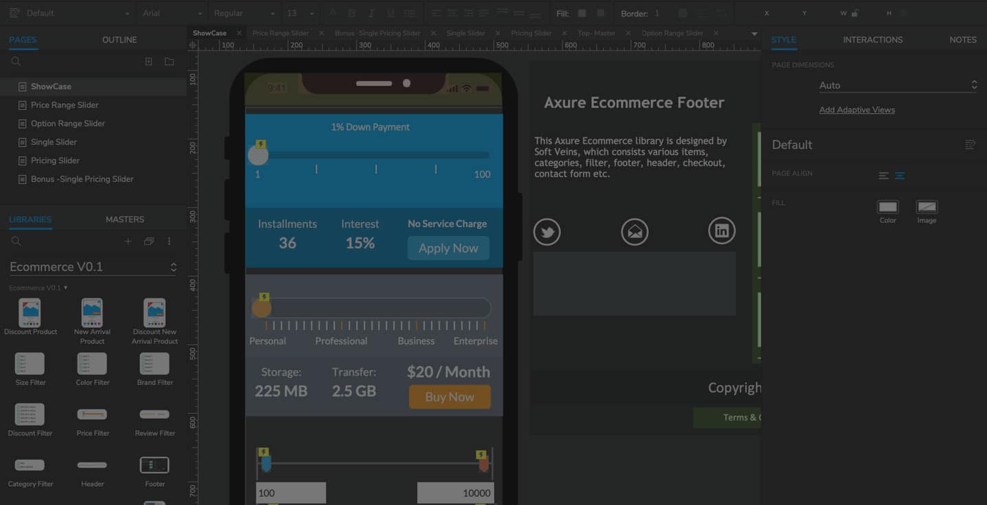 axure rp iphone design tools